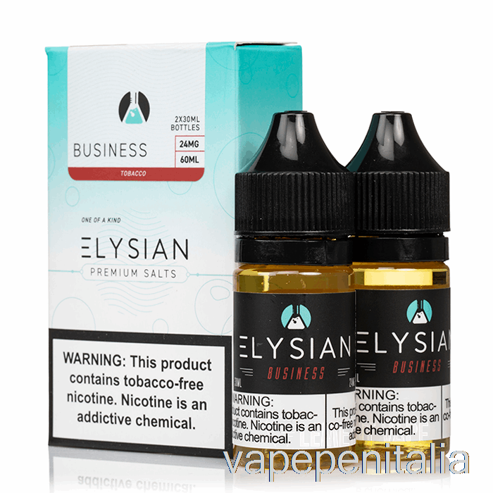 Vape Pen Business - Sali Elisi - 60 Ml 24 Mg